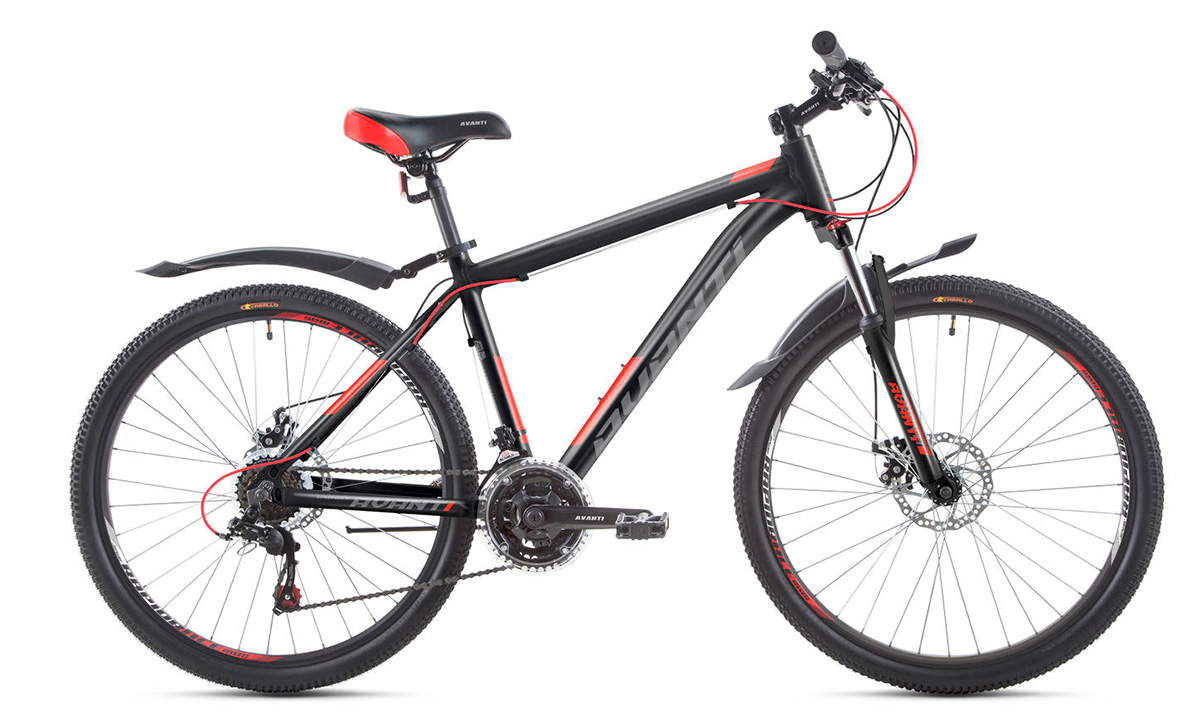 Фотография Велосипед Avanti SMART 26" 2021, размер М, черно-красный
